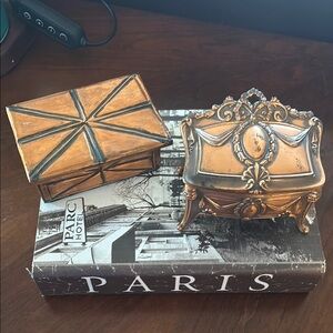 Elegant Bronze Decorative Boxes
